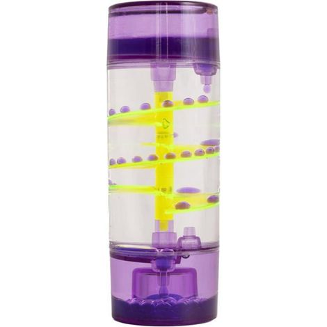 Minuteur Liquide en Spirale - 1 Pièce - Plastique - Effet Relaxant Anti-Stress - Bureau et Maison - Violet MIROIR ELECTRIQUE (1/5)