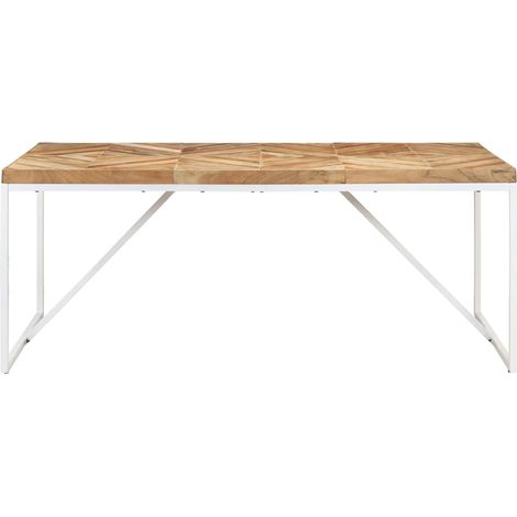 Maison Exclusive - Table à manger 180x90x76 cm Bois massif d'acacia et de manguier