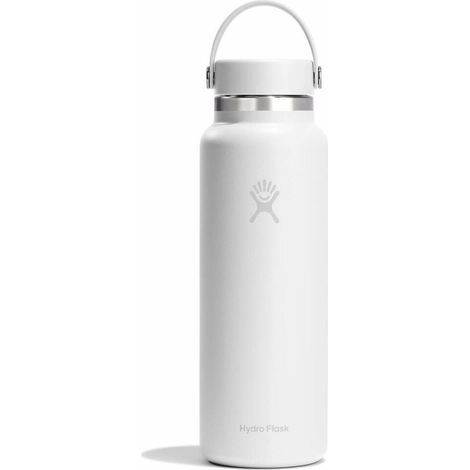 Hydro Flask Wide Flex Unisex-Thermosflasche 1183 ml weiß W40CTS110 (1/3)