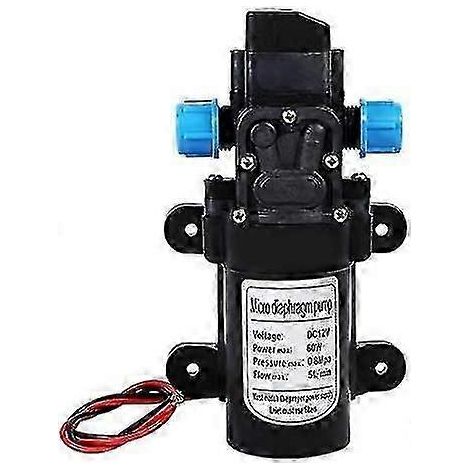 Pompe à eau 12 V CC haute pression 116 psi auto-amorçante pour caravanes, camping et bateaux - SNNGVP2025050900046 (1/4)