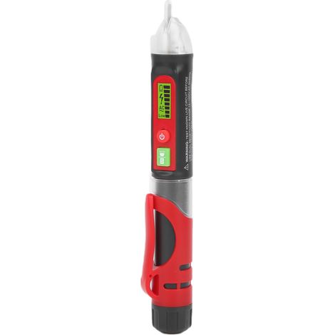 WT3010 LED-Wechselspannungsprüfer, berührungsloser Prüfstift mit einstellbarer Empfindlichkeit 12–1000 V (1/5)