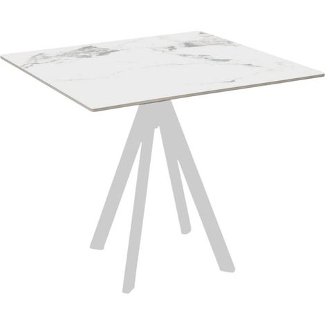 Top in pietra 70x70 sinterizzata Marmo per tavoli da esterno