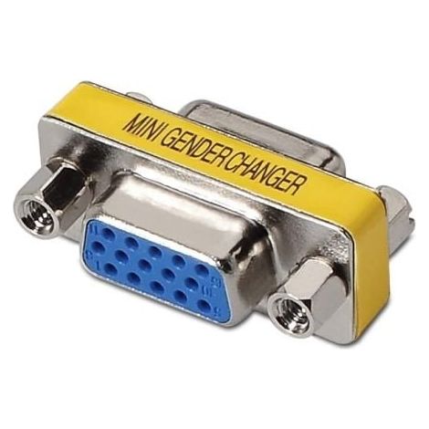 Adaptador Aisens A114-0082/ VGA Hembra - VGA Hembra
