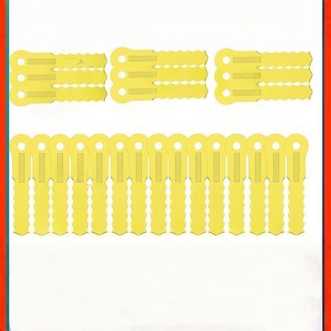 24 Pcs Lames en nylon de rechange Weed Eater Bladed 70289A (1/5)