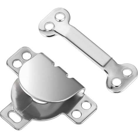 Confezione da 12 clip e occhielli per cucire, chiusura in metallo, clip e occhielli di riparazione facili da cucire per pantaloni (argento)
