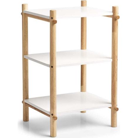 Kinder-Regal, MDF/Gummibaum, weiß - ZELLER (1/5)