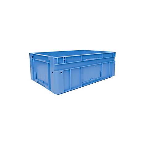 Euronorm-Stapelbehälter  Außen-LxBxH 600 x 400 x 220 mm  blau 