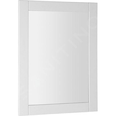 FAVOLO Miroir avec cadre 70x90cm, blanc mat (1/5)