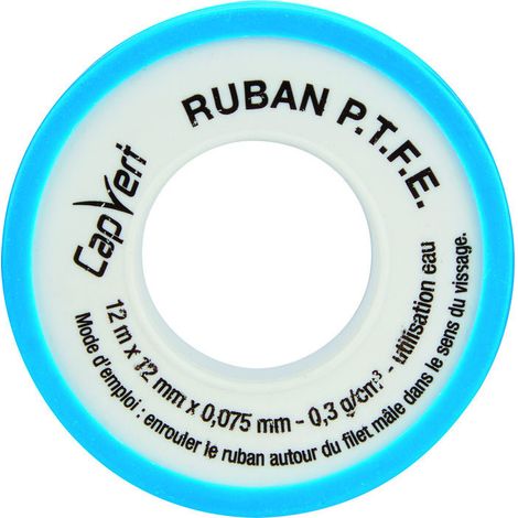 PTFE 12 m x 12 mm x 0,075 mm (Vg)