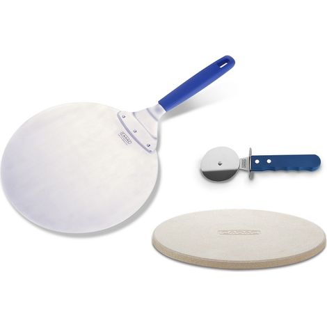 Set complet pour pizza Cadac : Pelle à pizza, Pierre et Roulette (1/4)