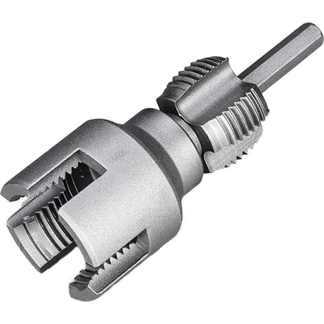 Kit de filetage pour tuyaux d'eau, outil de plomberie professionnel, outil de coupe de filetage intérieur et extérieur 20 mm + 25 mm pour tuyaux PPR et PVC 1/2 pouce et 3/4 pouce, filière intégrée (1/5)