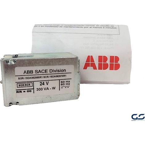 Bobina Cierre SCR T7M-X1 24V AC/DC ABB (1SDA062076R1)