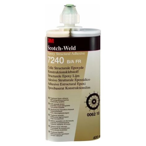 Résine Noire, en Cartouche de 400 ml, Scotch-Weld ( Prix pour 1 )