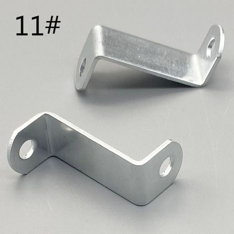 Fixation pour panneau arrière de peinture décorative, pièce de pression en forme de Z, quincaillerie pour meubles, pièce de connexion, équerre en fer d'angle de 28 mm, support à angle droit