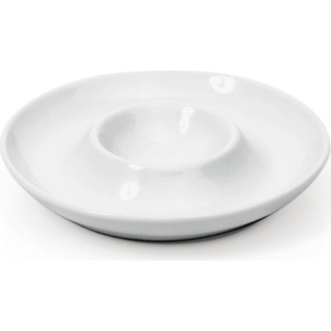 Coquetier avec tablette Ø 10,5 cm porcelaine lot de 12 - Was Germany (1/2)