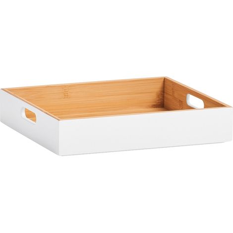 Aufbewahrungsbox aus Bambus 30 x 27 x 6 cm (1/5)