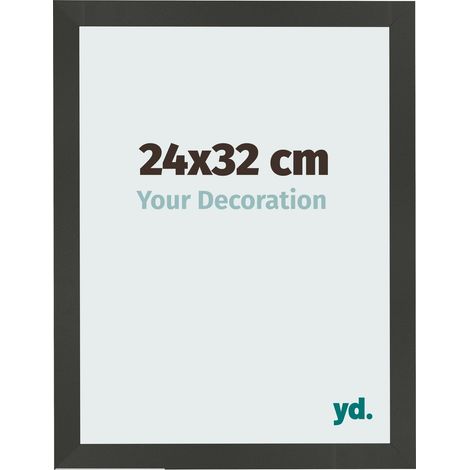 yd. - Cadre photo 24x32 - Anthracite - MDF - Bologna (1/5)