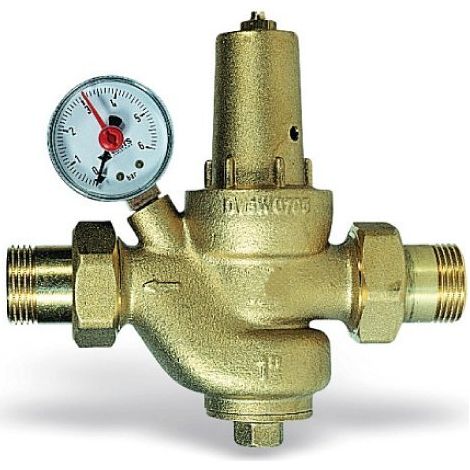 WATTS - RIDUTTORE DI PRESSIONE CON MANOMETRO DRVM 1" MM 0501325