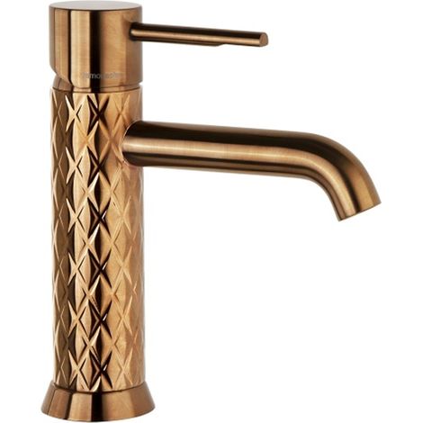 Mitigeur de lavabo colori Cuivre brossée ODISEA JOYA (1/2)