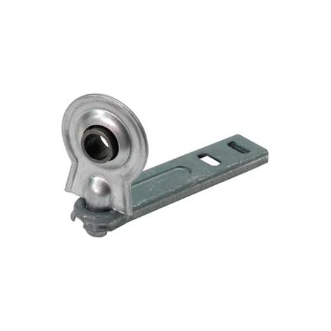 SUPPORTO A SFERA CON ZANCA A MURARE PER AVVOLGIBILI- - mm.26x120 - 10 pezzi