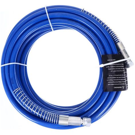 QORVA-Tuyau flexible de pulvérisation de peinture haute pression de 8 m avec tresse en laiton (1/5)