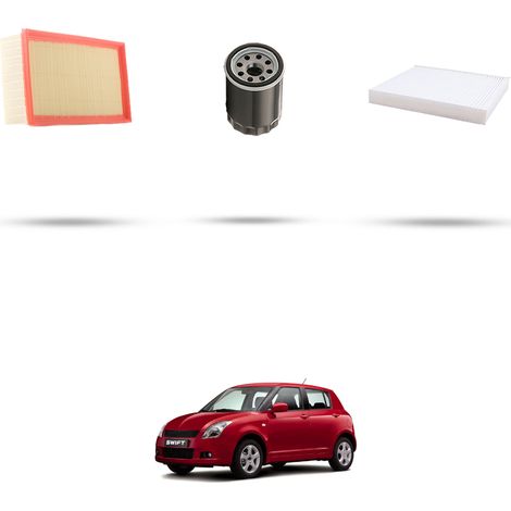 Kit tagliando 3 filtri compatibile con Suzuki Swift III 1.6 16V 92kw dal 2007 (1/5)