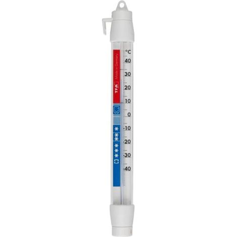 Tfa Dostmann 14.4003.02.01 Einfaches weißes Thermometer