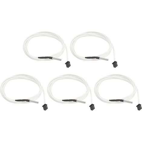 5Pcs Thermistor Sensor ‑50℃ to +350℃ 3D Printer Hot End Accessory Set Kit for Ender 3