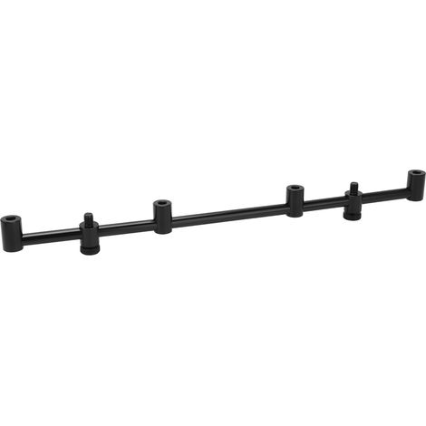 Support de cannes à pêche en alliage d'aluminium, porte-cannes, fixation pour barres transversales, 4 supports, 45 cm (1/5)
