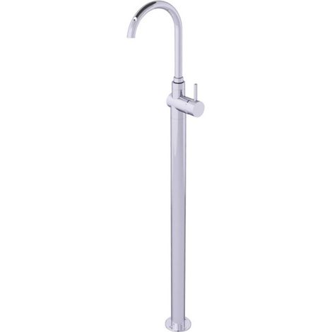 Mitigeur lavabo sur pied SEINA en laiton chromé H. 115 cm (1/4)