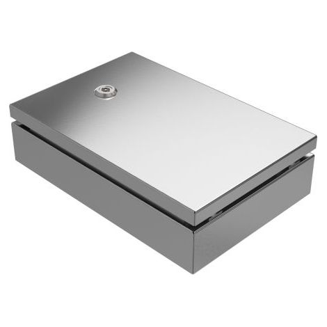 Coffret mural RS PRO en Acier inoxydable 304 Acier, IP66, IP69 ( Prix pour 1 )