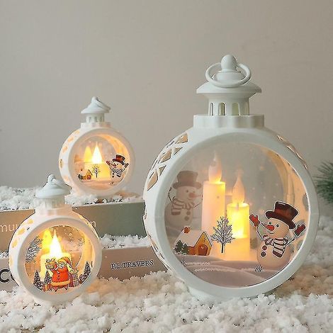 Décorations de Noël, guirlandes lumineuses LED, décorations de vitrines, Noël