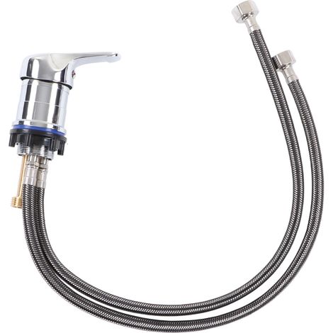 Robinet de Shampooing 60cm pour Fauteuil de Salon, Accessoire Coiffure en Alliage de Zinc pour Barbier (1/5)