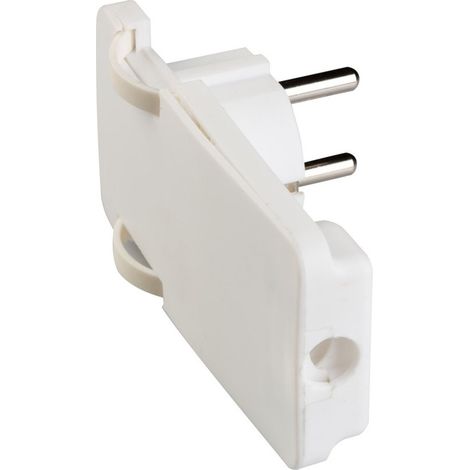 Poly Pool PP0454 conector eléctrico Tipo L Blanco 2P+T