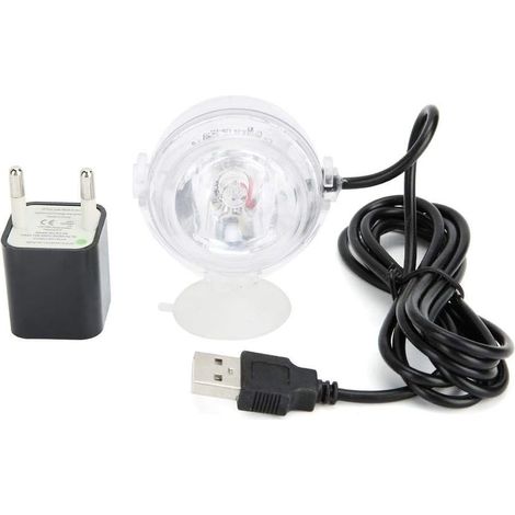 GROOFOO éclairage submersible LED pour aquarium,bassin,aquarium,vase,baignoire,piscine (multicolore) (1/5)