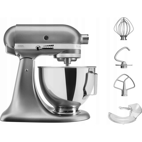 KitchenAid 5KSM95PSECU Küchenmaschine multifunktional Silber