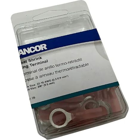 Accesorios de conexión Ancor heat shrink ring connectors 600V 25 unidades