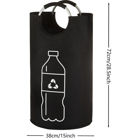 Poubelles pliables, poubelles ménagères, poubelles de cuisine, boîtes de rangement pliables réutilisables, adaptées à la maison, au bureau et à l'extérieur. (1/3)