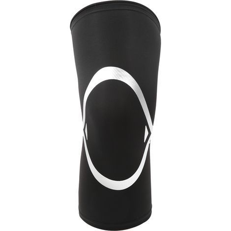 Genouillère de Compression Sport Anti-Dérapant pour Cyclisme Course à Pied Noir (Genouillère Protectrice M) (1/5)