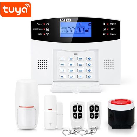 Tuya Sistema di Allarme Domestico Smart WiFi e GSM 4G