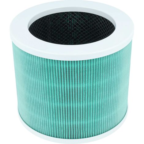 vhbw filtro de aire compatible con Morento HY1800 purificador - Filtro combi HEPA (H12) + carbón activo (1/4)