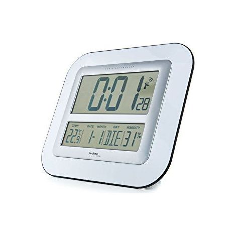 Techno Line WS 8006 Reloj de Pared Blanco Digital