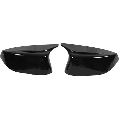 2 pièces Capots de rétroviseurs latéraux Garniture ABS Noir Brillant Remplacement pour Infiniti Q50 Q50S 2014+ (1/5)