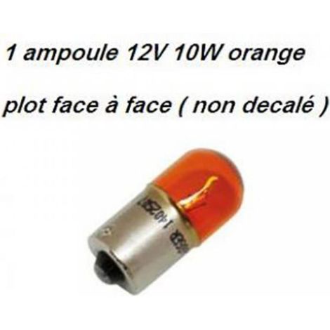 Blinkerlampe Sockel ba15s 12v 10w orange für Motorrad / Einheit (1/4)