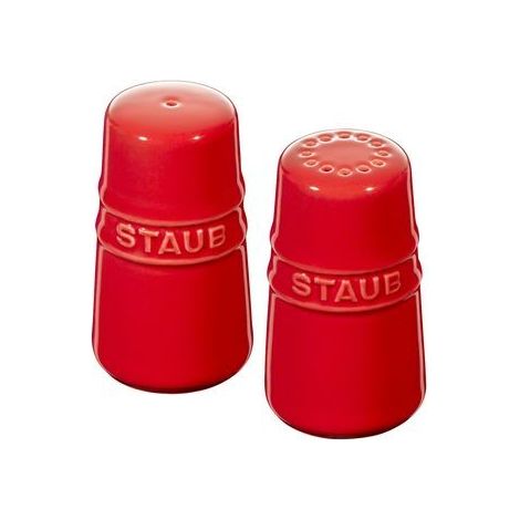 Set Sale e Pepe 7 cm Rosso in Ceramica