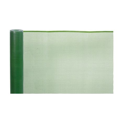Geflecht ECONOMY 1, 1000/05x05 mm, quadratisches Muster, 300g/m2, grün, Vollkunststoff, Packung 10 m