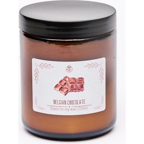 Bougie parfumée au chocolat belge 250 ml