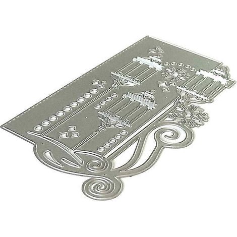 Weihnachtslaterne Metall-Stanzschablone DIY Scrapbooking Album Papierkarten Vorlage Form Prägedekoration