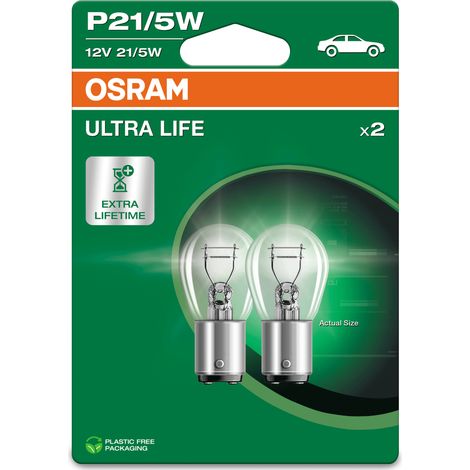 Osram Automotive 4062172394895 Signal Leuchtmittel Ultra Life P21/5W 21/5 W 12 V (1/2)