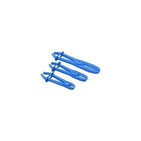 Schlauchzange, 3 Stück Leitungsschlauchklemmen, Schlauchklemmenzange, Schlauchklemmenzange, Kühlschlauchzange für Kraftstoffschläuche, kraftstoffsparend, 155, 185, 250 mm (1/5)